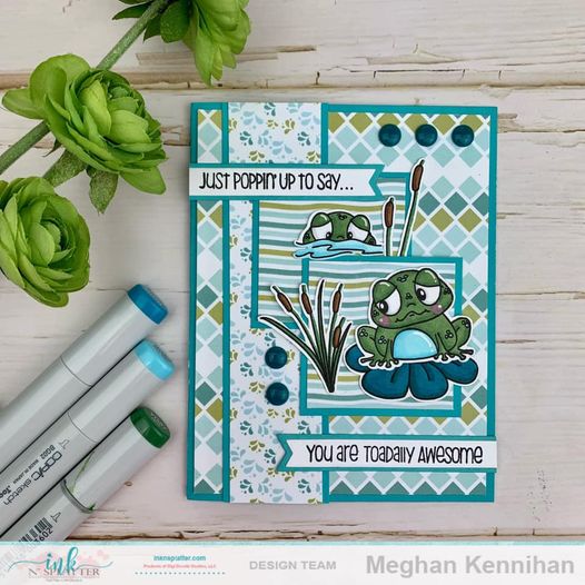 Pond Life Pairables Stamp Set