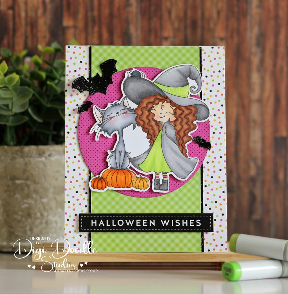 Mimi Sue Lovable Witch Digi Stamp