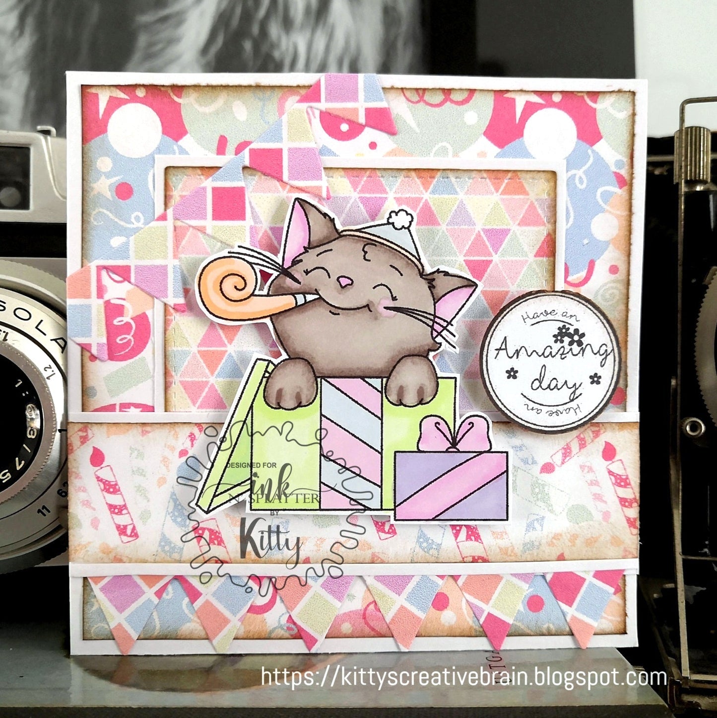 Birthday Kitties Stamp Set