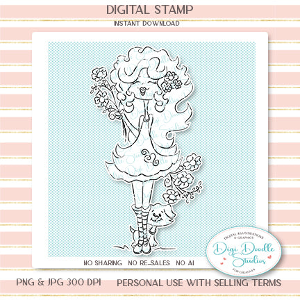 Blossom Digi Stamp