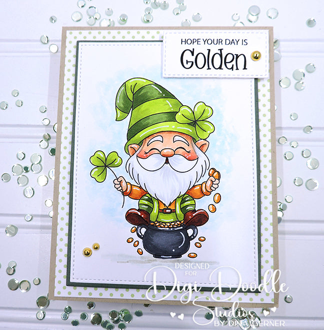 Lucky McSully Leprechaun Digi Stamp