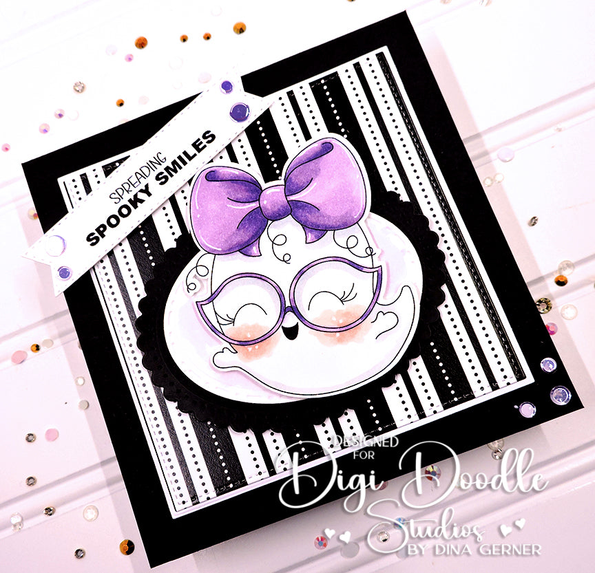 Bubbles La Boo Digi Stamp