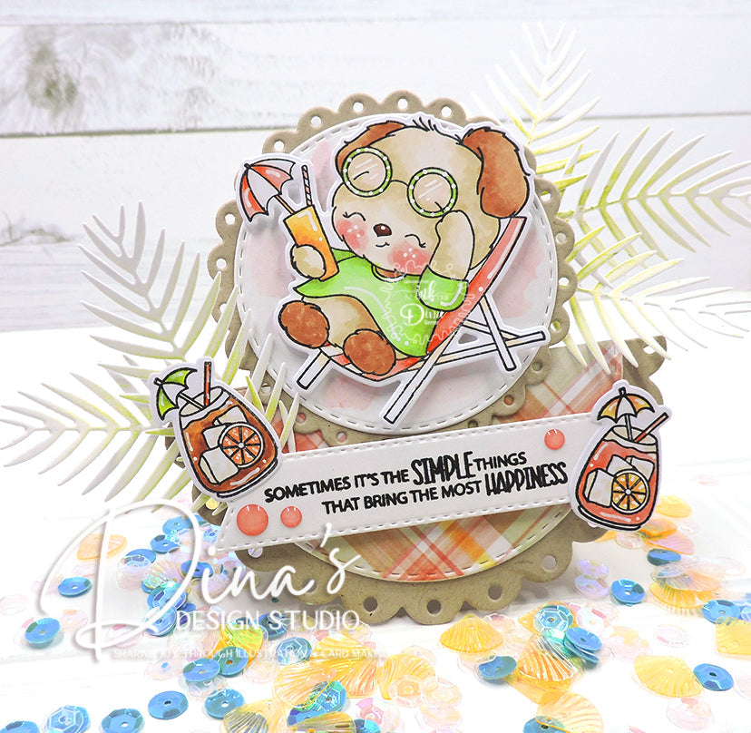 Summertime Pups Stamp Set