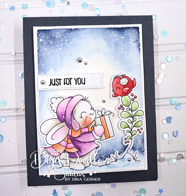 Snowdrop & Niblet Digi Stamp