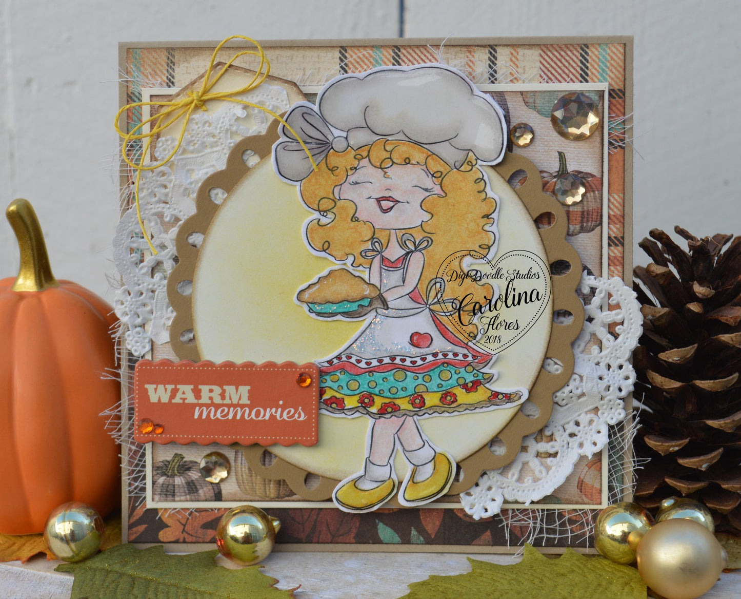 Chef Cinnamon Digi Stamp