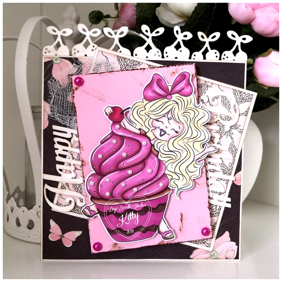 Cherry On Top Digi Stamp