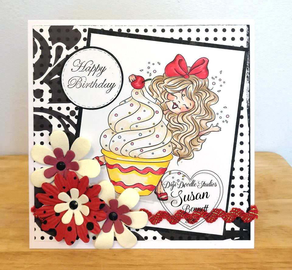 Cherry On Top Digi Stamp