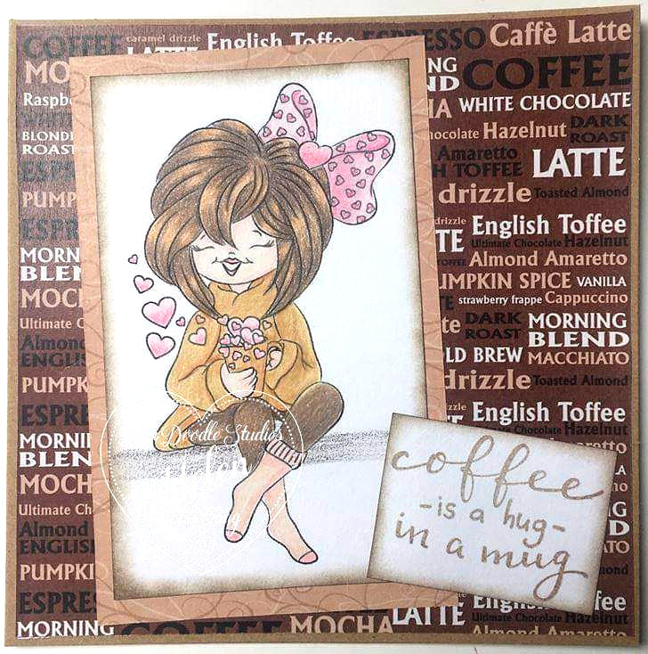 Cup of Love Digi Stamp