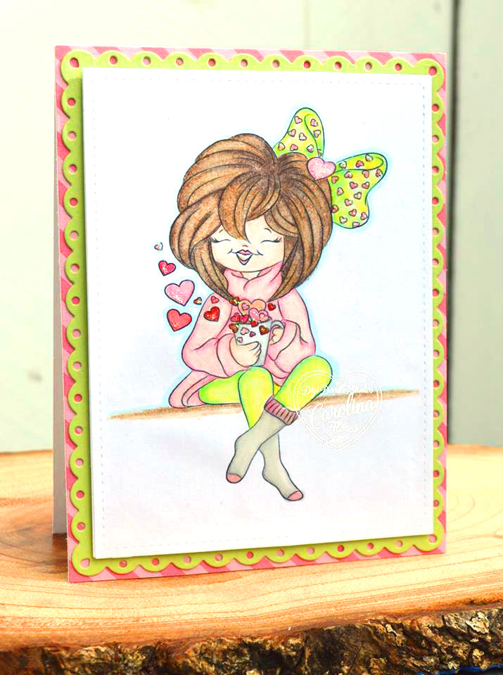 Cup of Love Digi Stamp