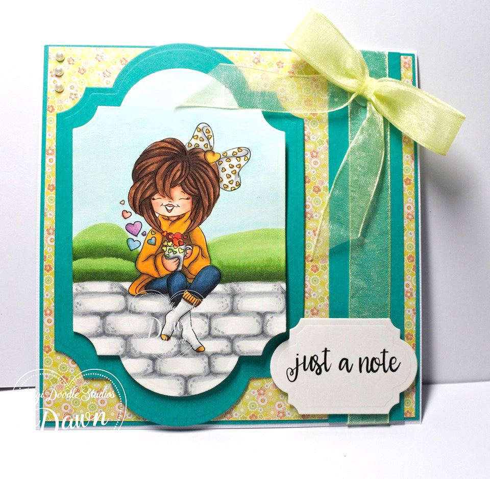 Cup of Love Digi Stamp