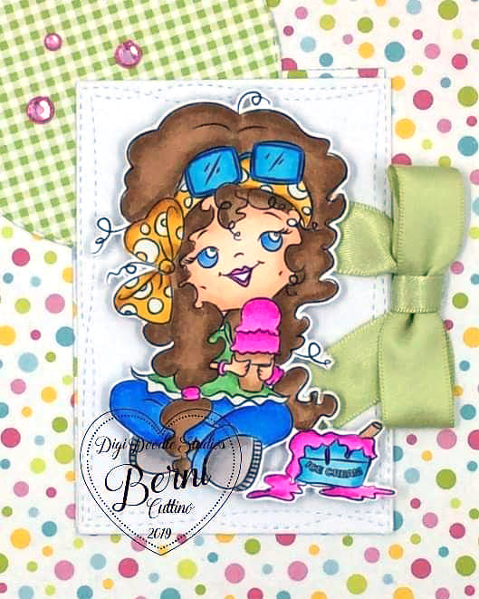 Dottie Two Scoops Digi Stamp
