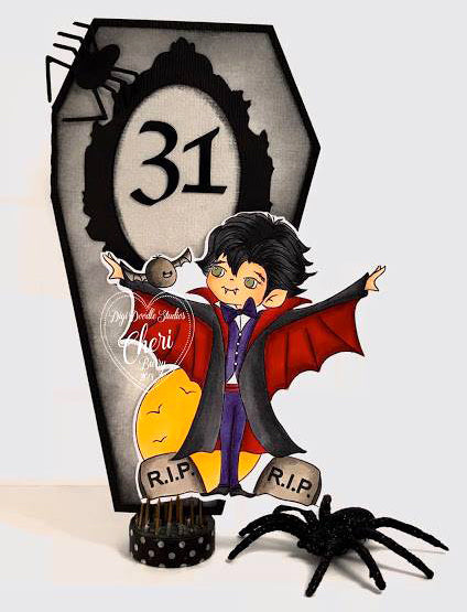 Dracula Digi Stamp