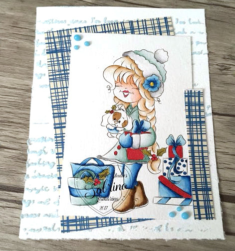 Ella Eve Home For the Holidays Digi Stamp