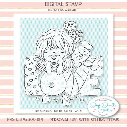 Faithful Friends Digi Stamp