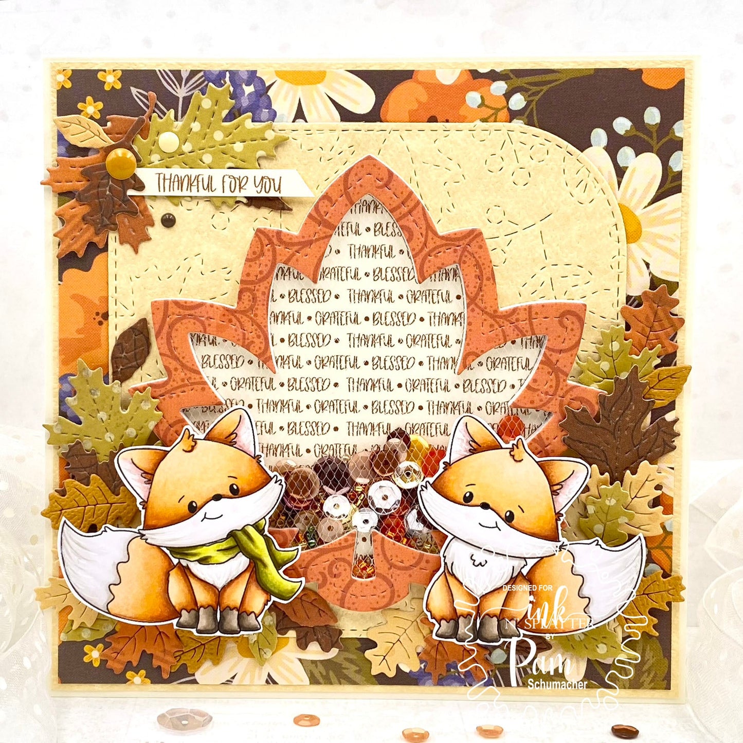 Happy Fall Foxes Stamp Set