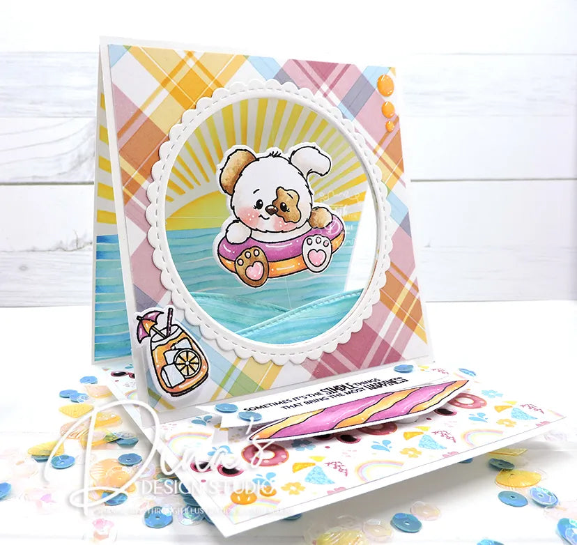 Sporty Summer Pups Stamp Set