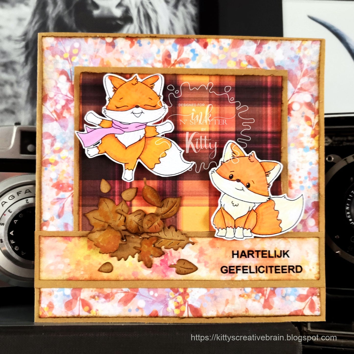 Happy Fall Foxes Stamp Set