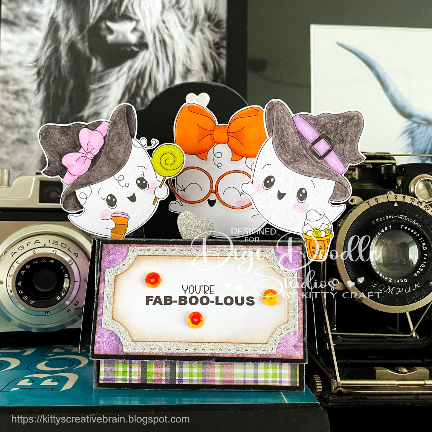 Friendly Ghosts Digi Stamp Bundle