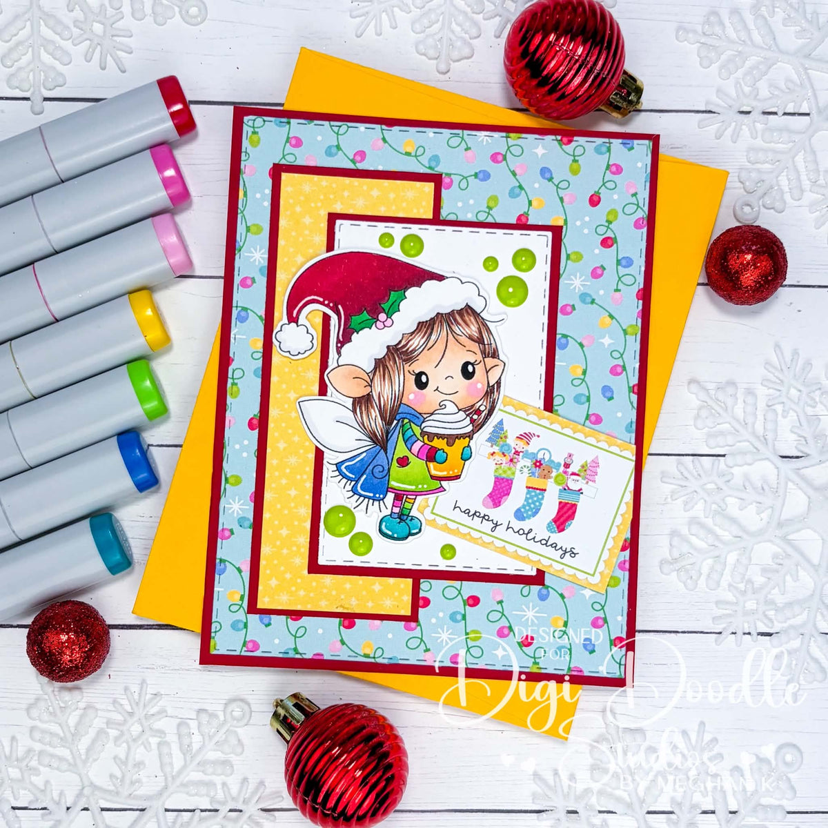 Frostina Toffee Fairy Elf Digi Stamp