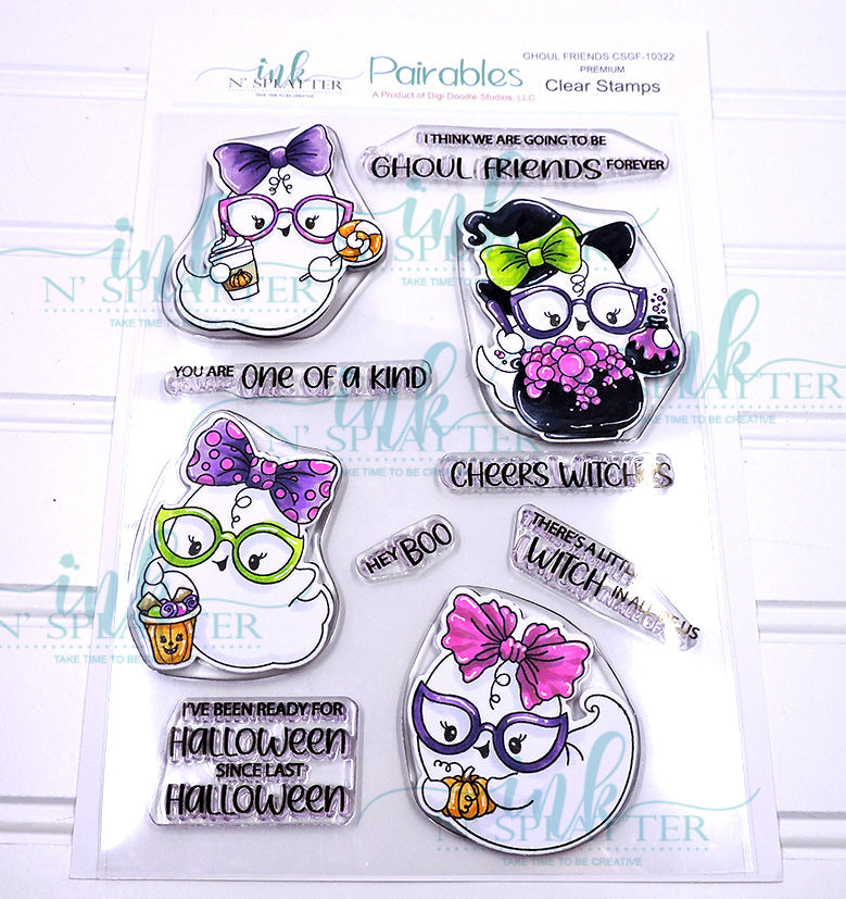 Ghoul Friends Stamp Set