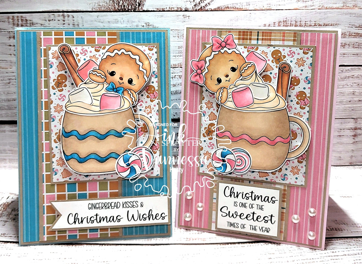Gingerbread Mug Love Stamp Set
