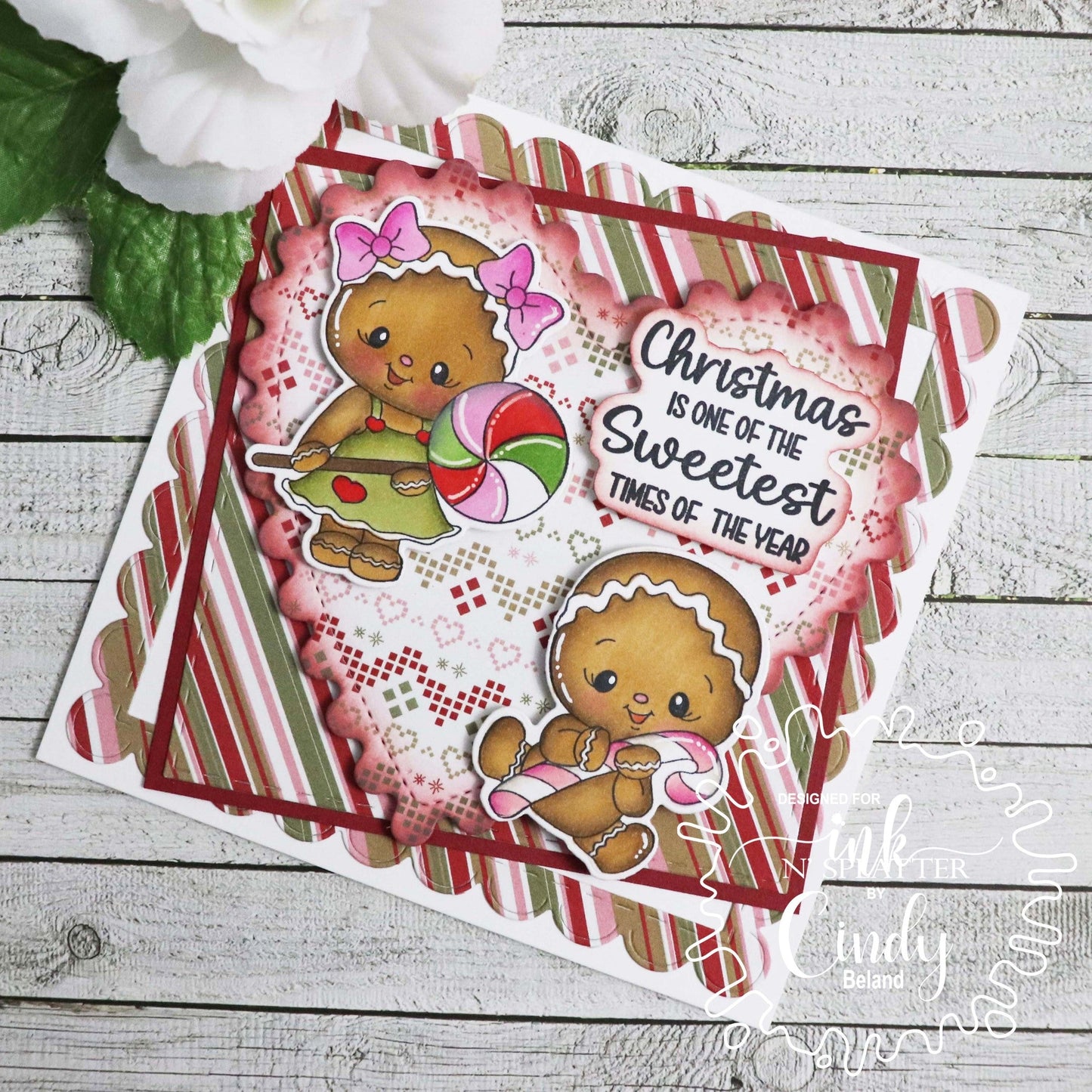 Gingerbread Kids Stamp Set