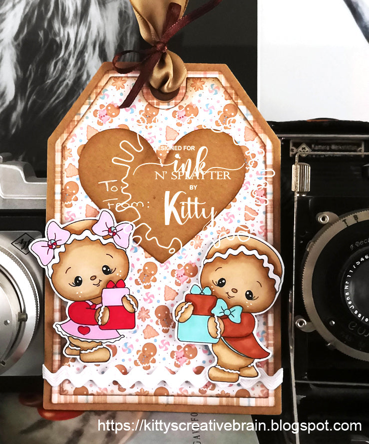 Gingerbread Kids Stamp Set