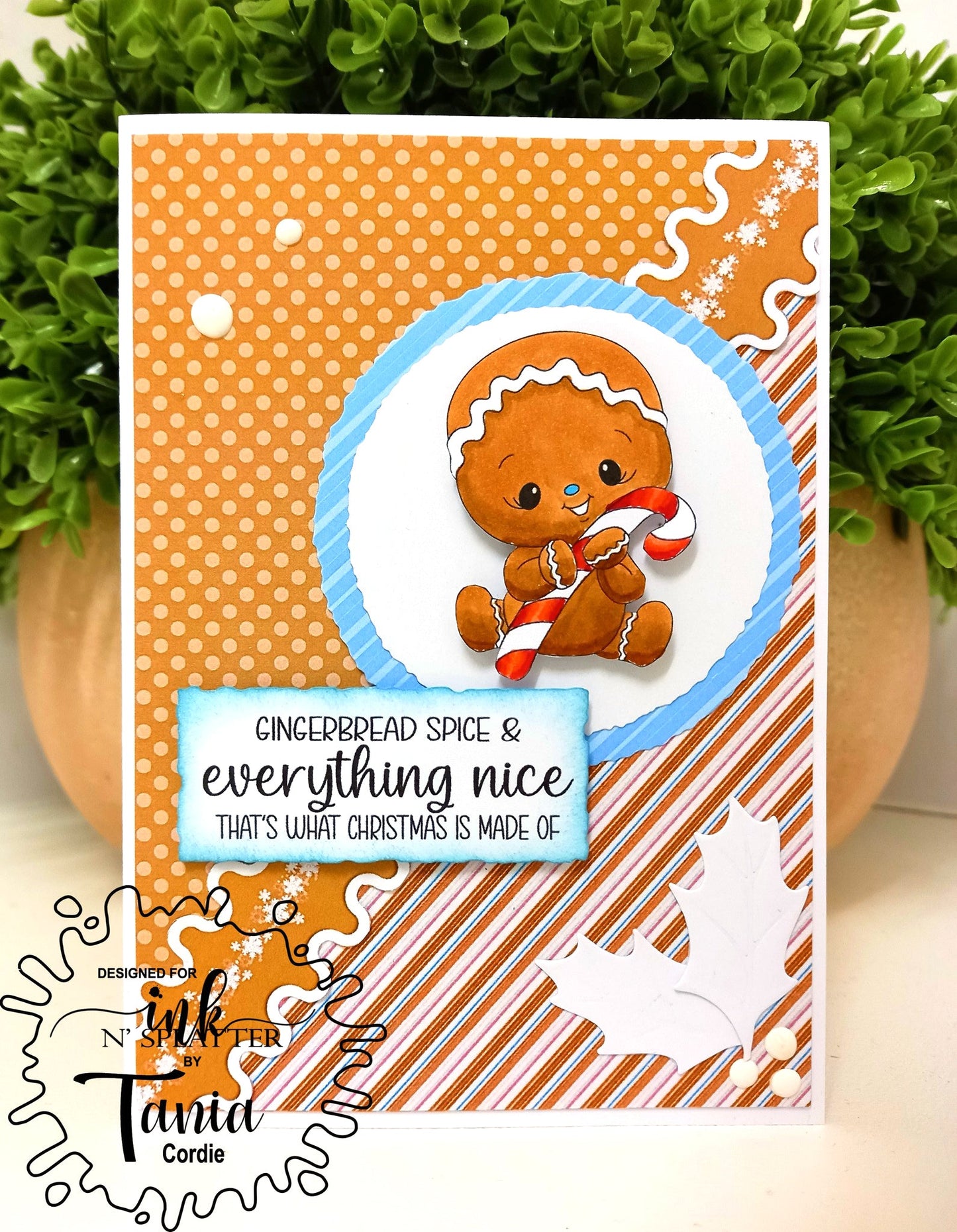 Gingerbread Kids Stamp Set