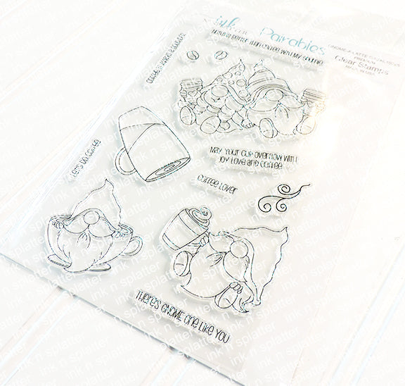 Gnome-A-Latte Stamp Set