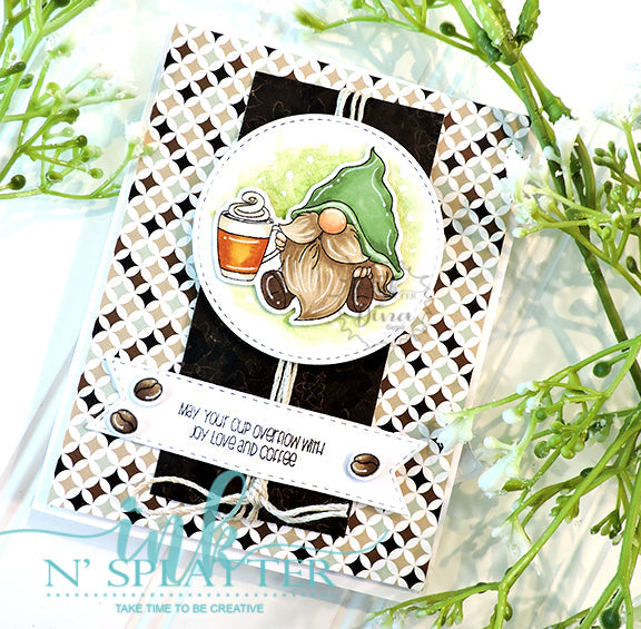 Gnome-A-Latte Stamp Set