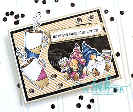 Gnome-A-Latte Stamp Set