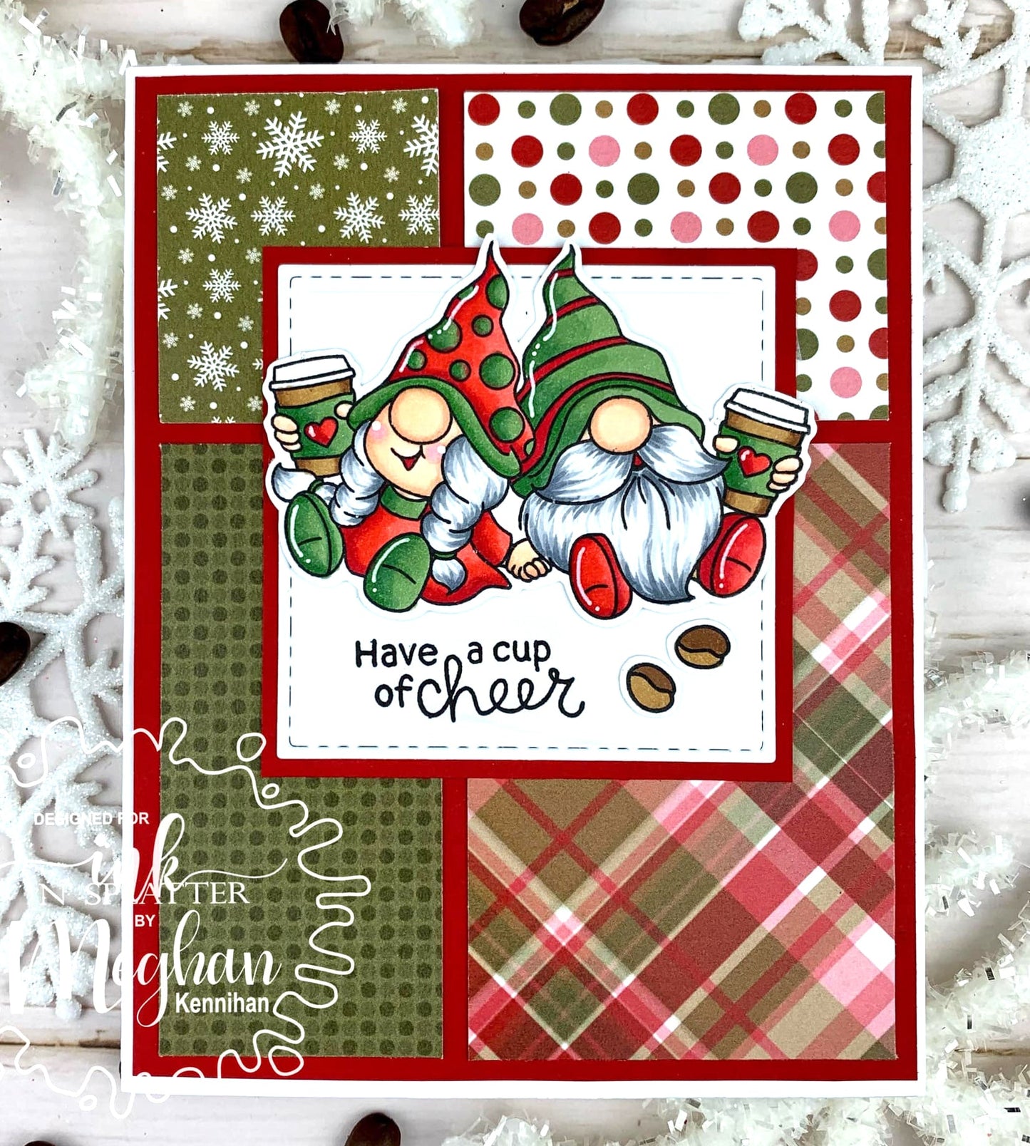 Gnome-A-Latte Stamp Set