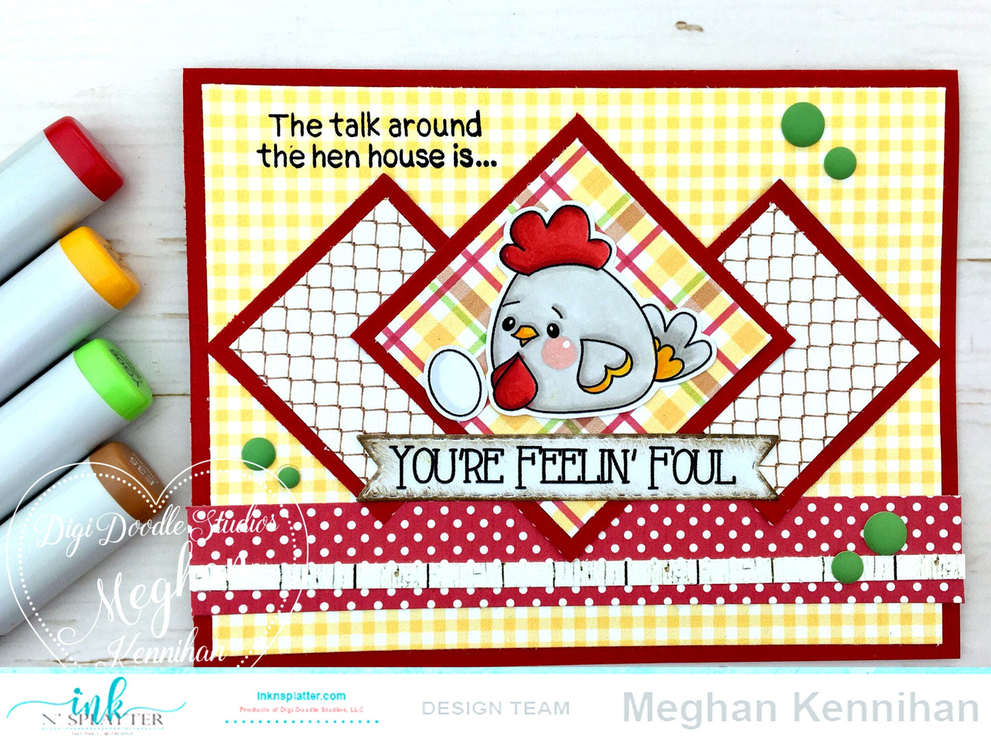 Gossip Chicks Stamp Set