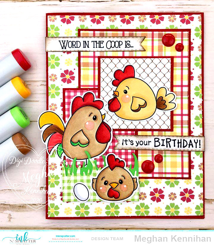 Gossip Chicks Stamp Set