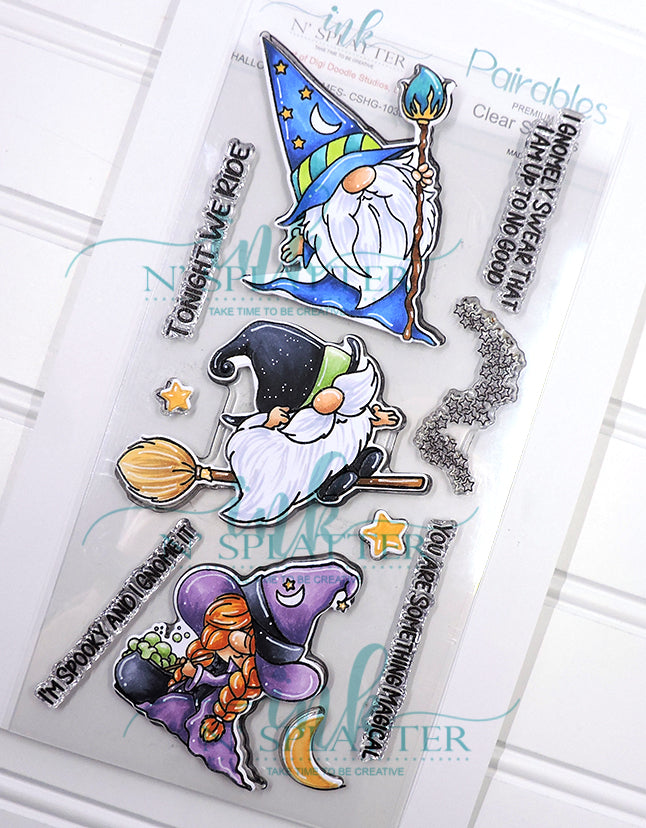 Halloween Gnomes Stamp Set