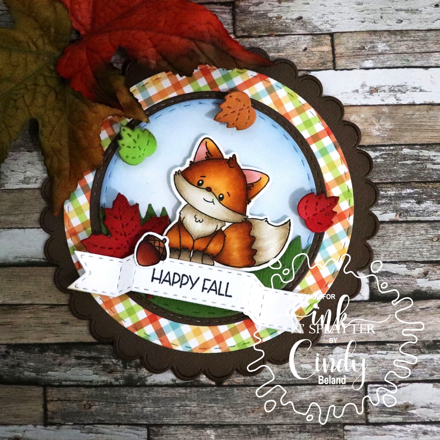 Happy Fall Foxes Stamp Set