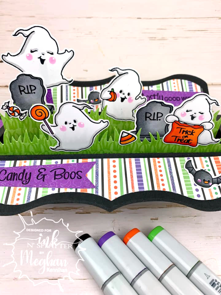 Ghostly Haunts Pairables Stamp Set