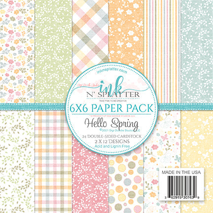 Hello Spring 6x6 Paper Pack
