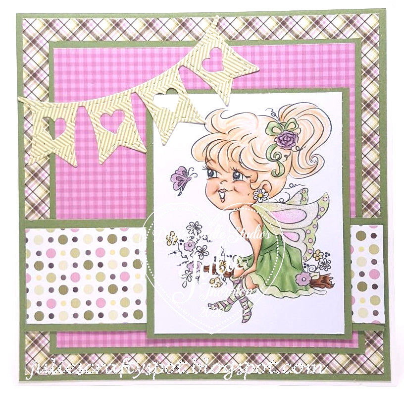 Isabella Fairy Digi Stamp