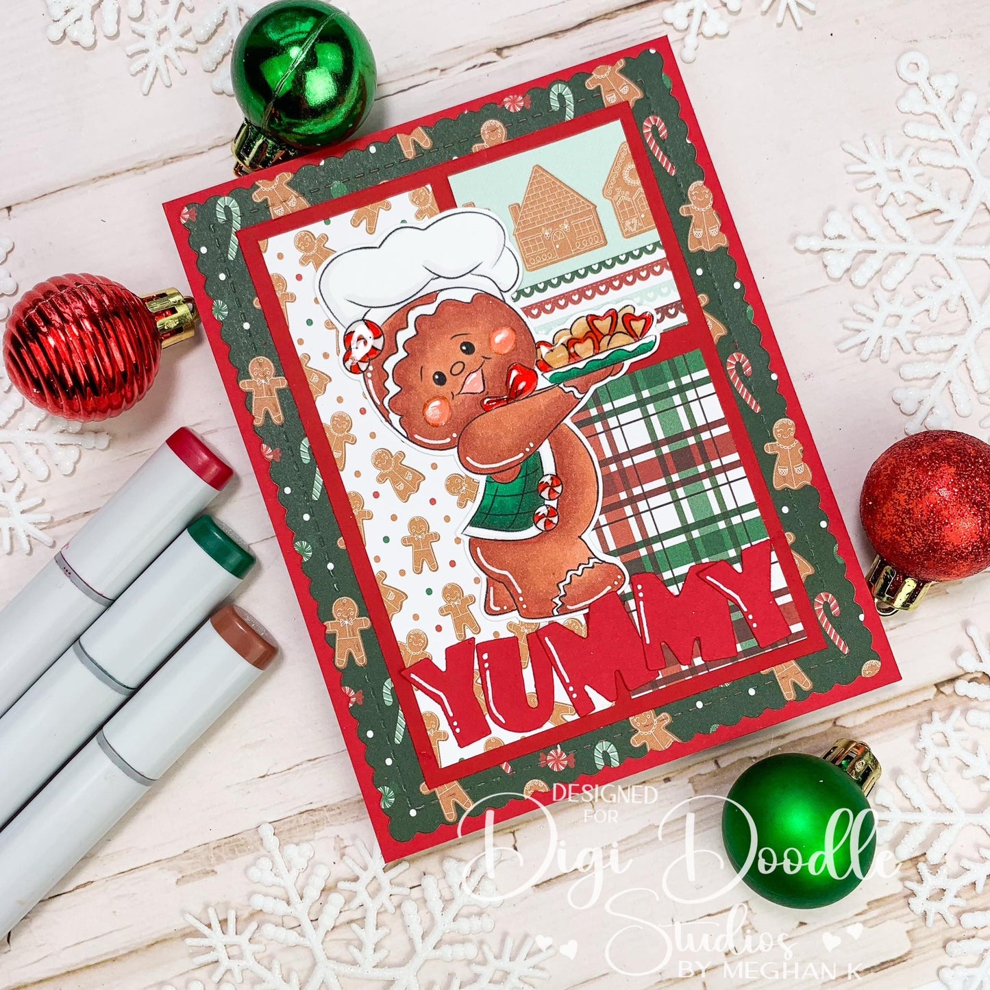 Jacks Ginger Cookie Baker Digi Stamp