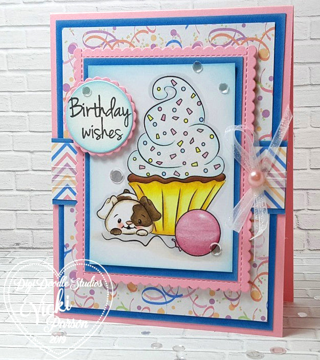 Jasper's Cupcake Dig Stamps