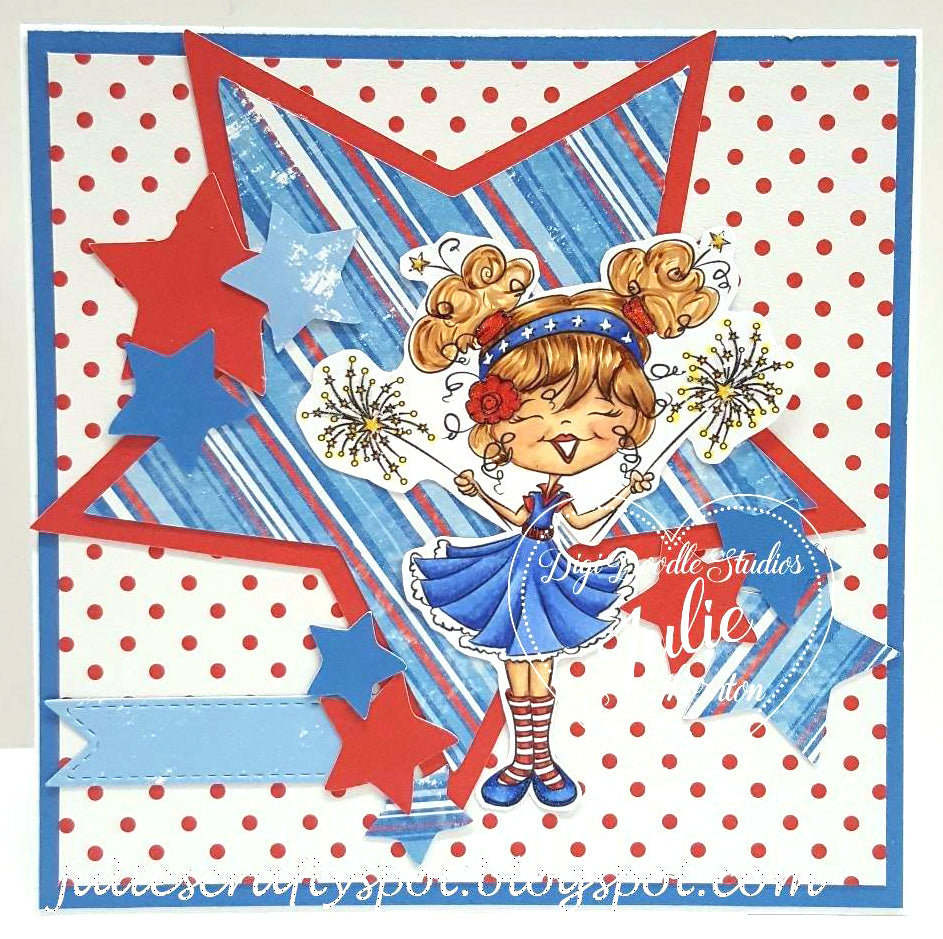 JoJo Sparks Independence Day Digi Stamp