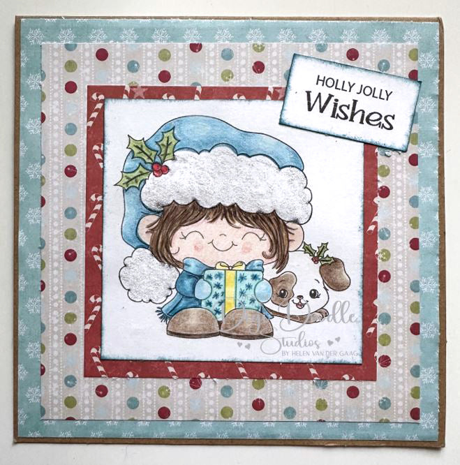 Juniper Joy Christmas Digi Stamp