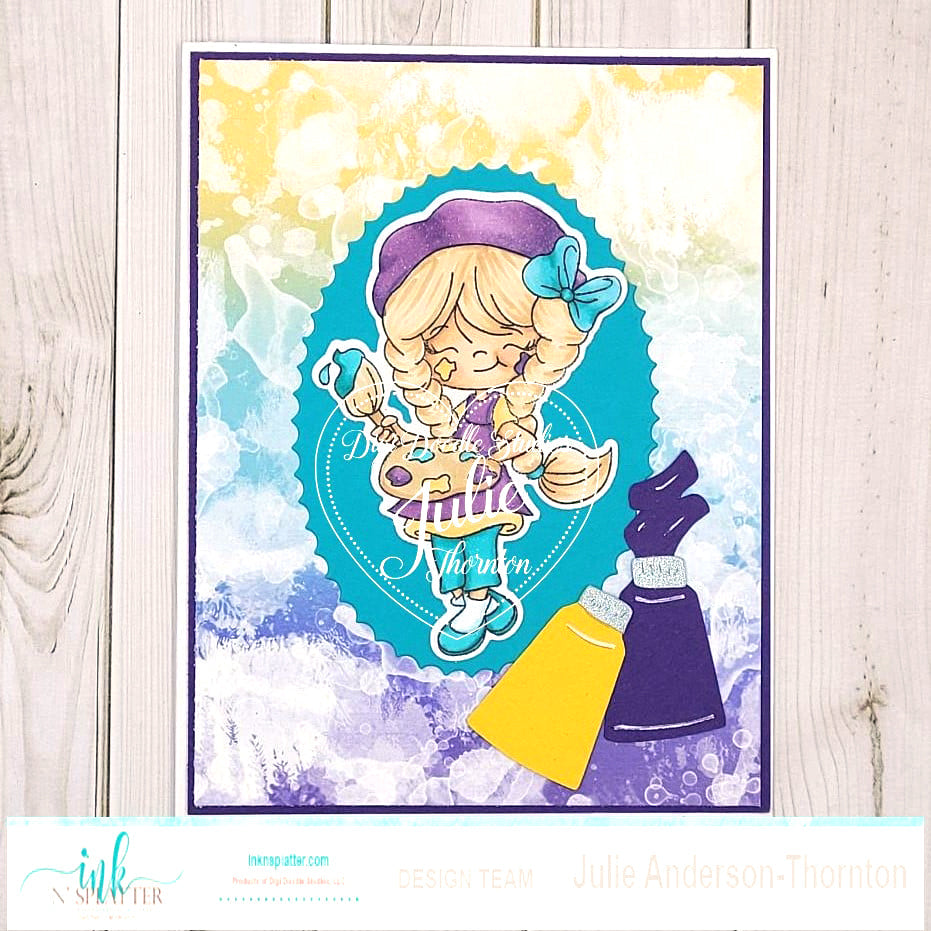 Little Artist Kiki Stamp Set