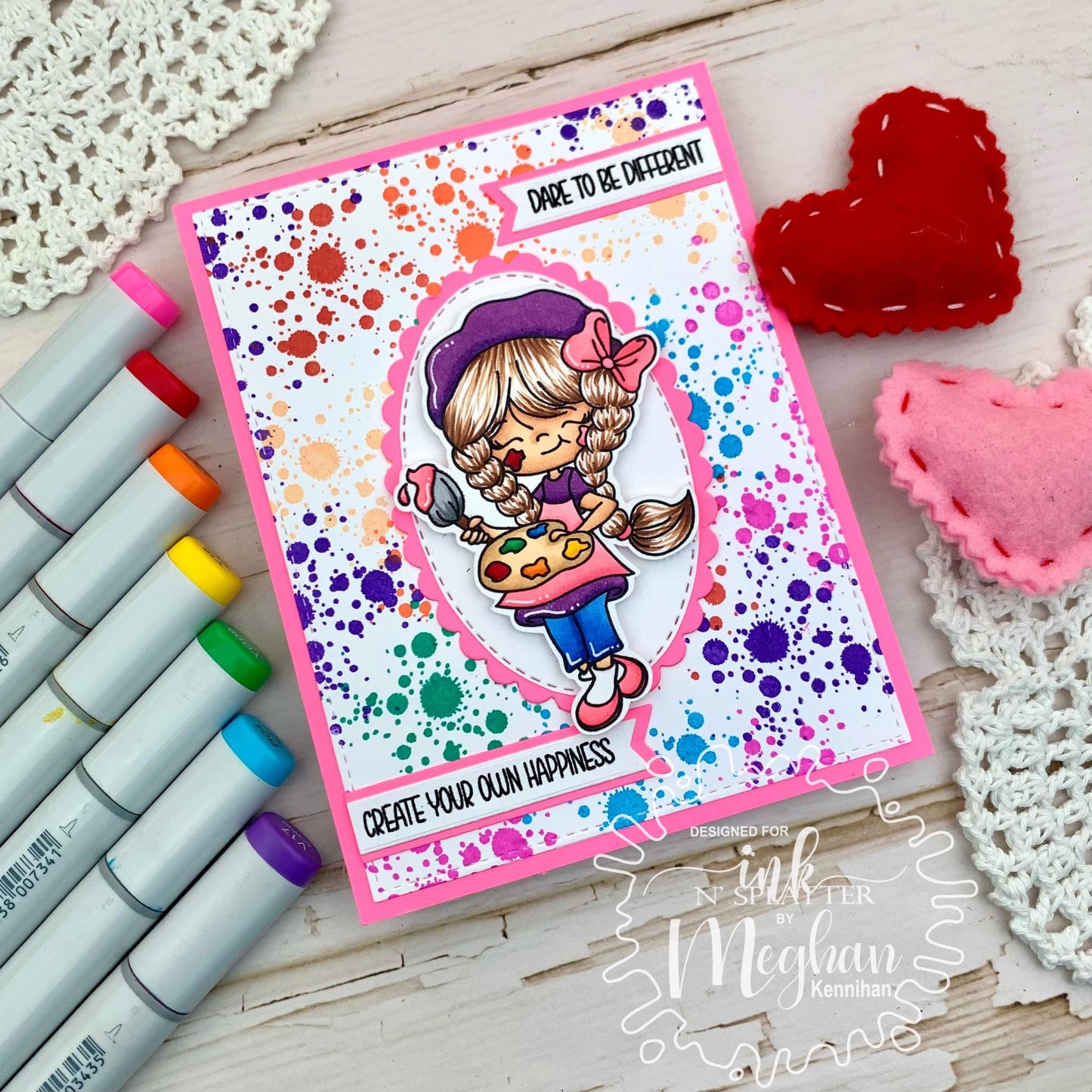 Little Artist Kiki Stamp Set