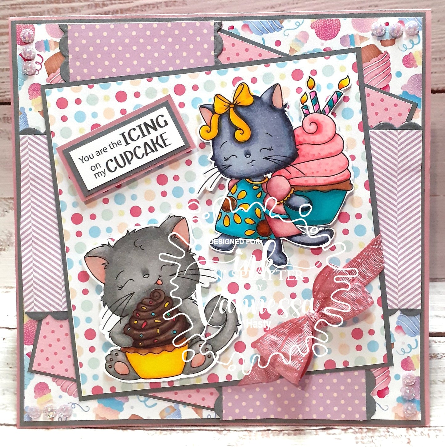 Cupcake Kitties Stamp Set