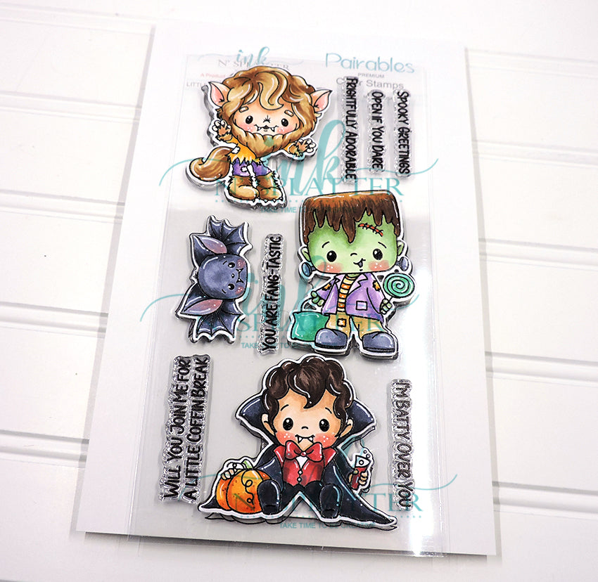 Little Boy Boos Halloween Stamp Set
