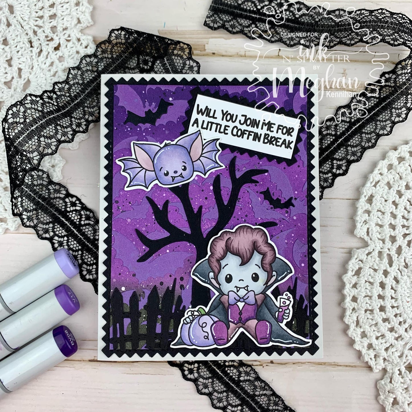 Little Boy Boos Halloween Stamp Set
