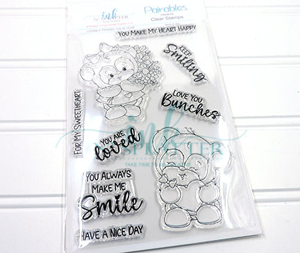 Lovable Pandas Stamp Set