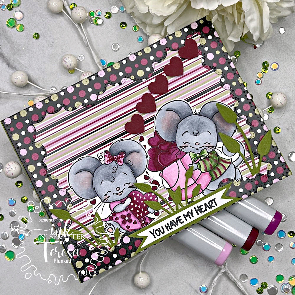 Lovable Mice Stamp Set